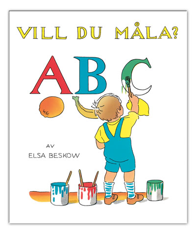 Elsa Beskow målarbok -ABC