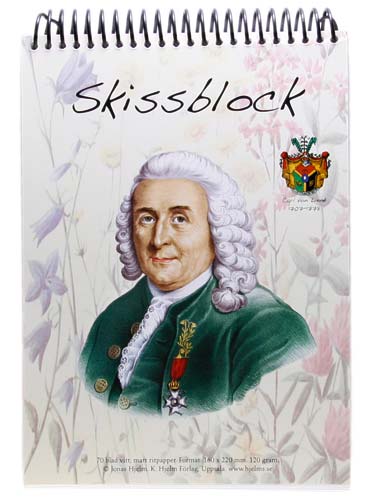 Carl von Linné skissblock